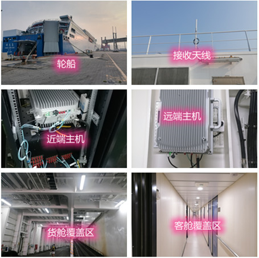  清河门海上游轮轮船渔船覆盖案例